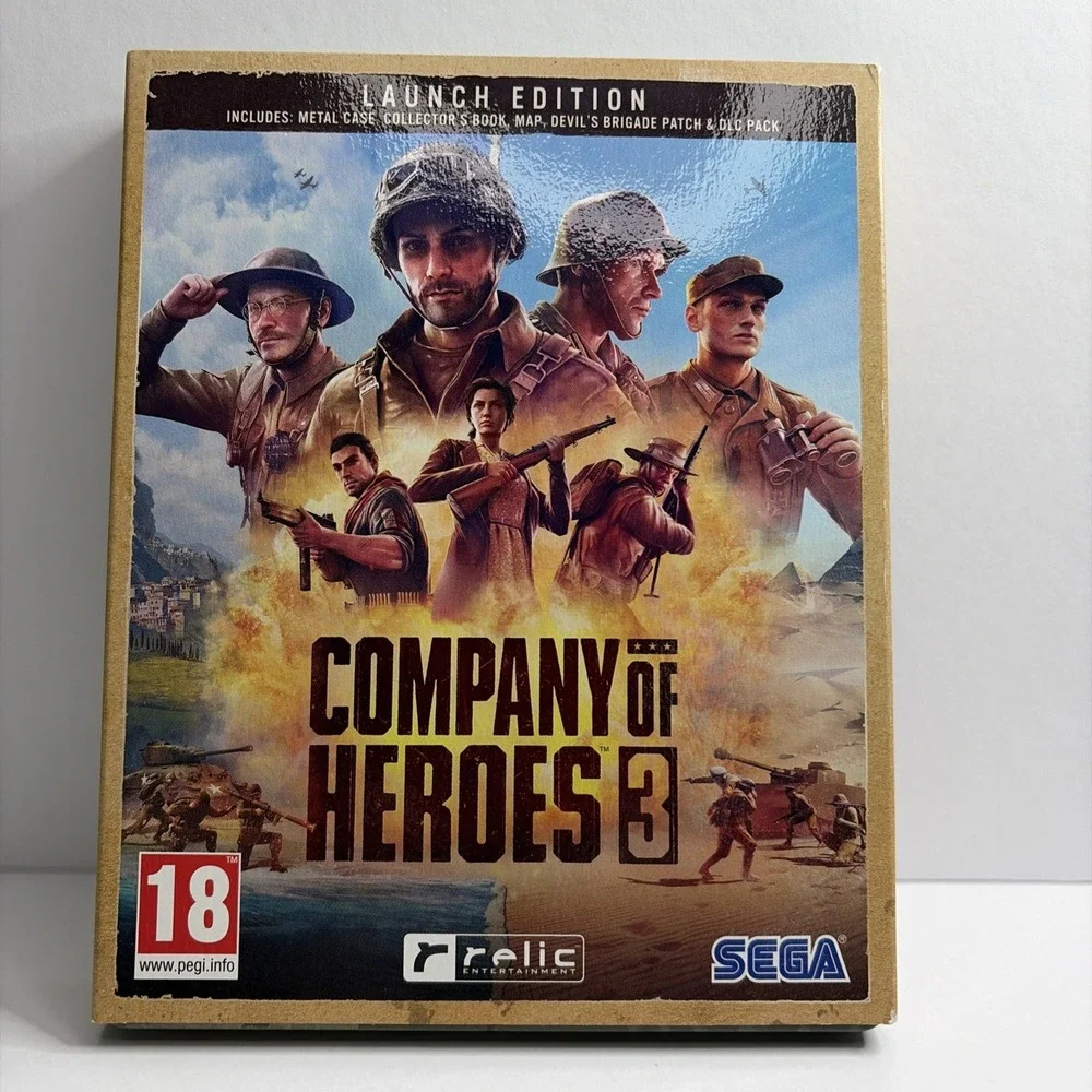 Sega Company of Heroes 3 Collector's Edition (Steam Download Version, No Disk)